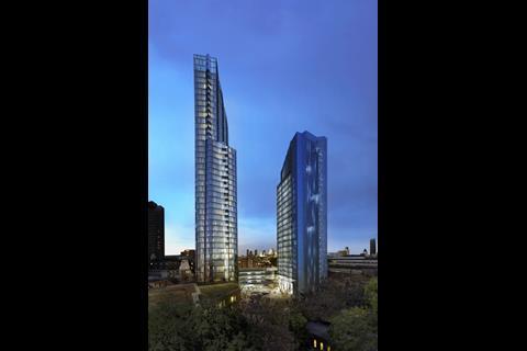 Wilkinson Eyre's designs for the towers at 20 Blackfriars 